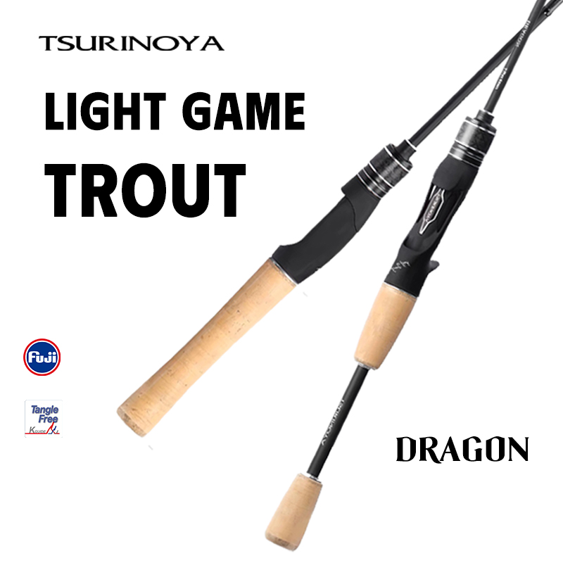 TSURINOYA Light Trout Rod DRAG - Fishing Equipment Guide recension och pris